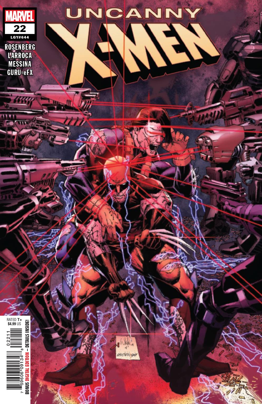 Uncanny X-Men, volume 5 # 22 (Marvel Comics 2019)