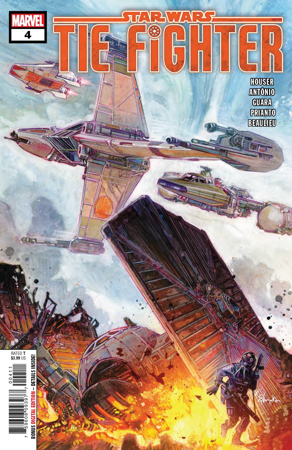 Star Wars: Tie Fighter # 4 (Marvel Comics 2019)