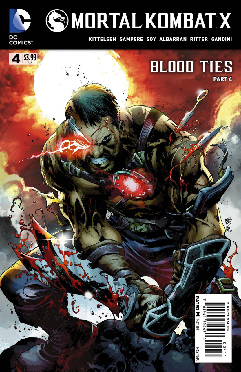 Mortal Kombat X: Blood Ties # 4 (DC Comics 2015)