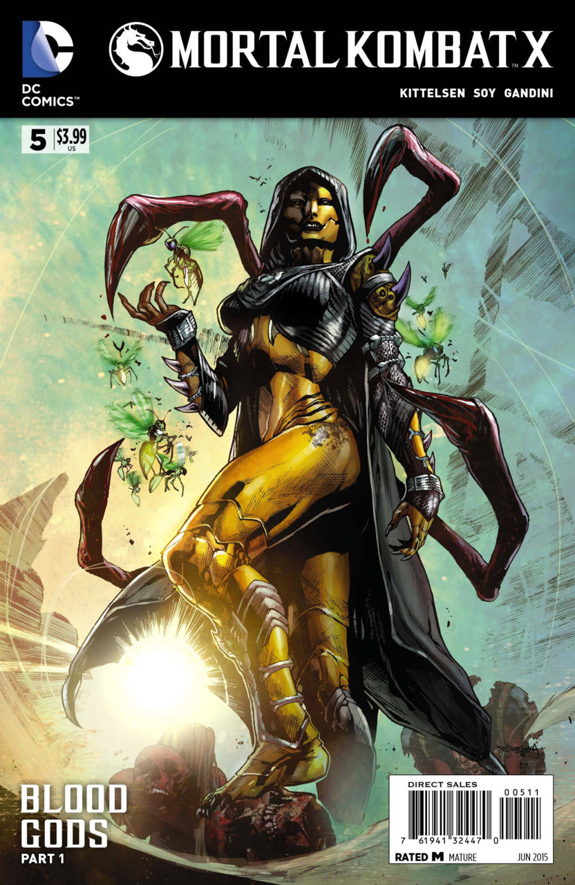 Mortal Kombat X: Blood Gods # 5 (DC Comics 2015)