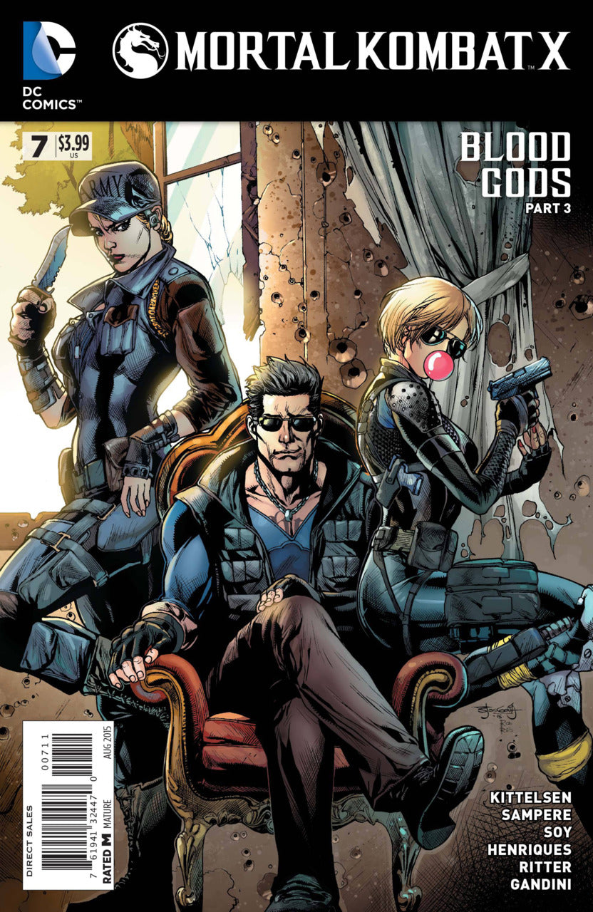 Mortal Kombat X: Blood Gods # 7 (DC Comics 2015)