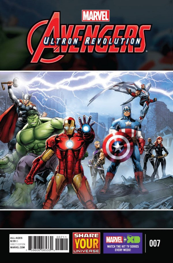 Marvel Universe: Avengers Ultron Revolution # 7 (Marvel Comics 2017)