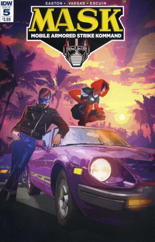 Mask, Mobile Armored Strike Kommand # 5 (IDW Comics 2017)