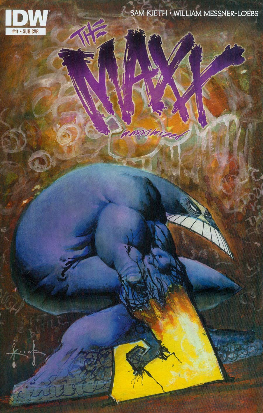Maxx Maxximized # 11 - Subscription Variant Cover (IDW Comics 2014)