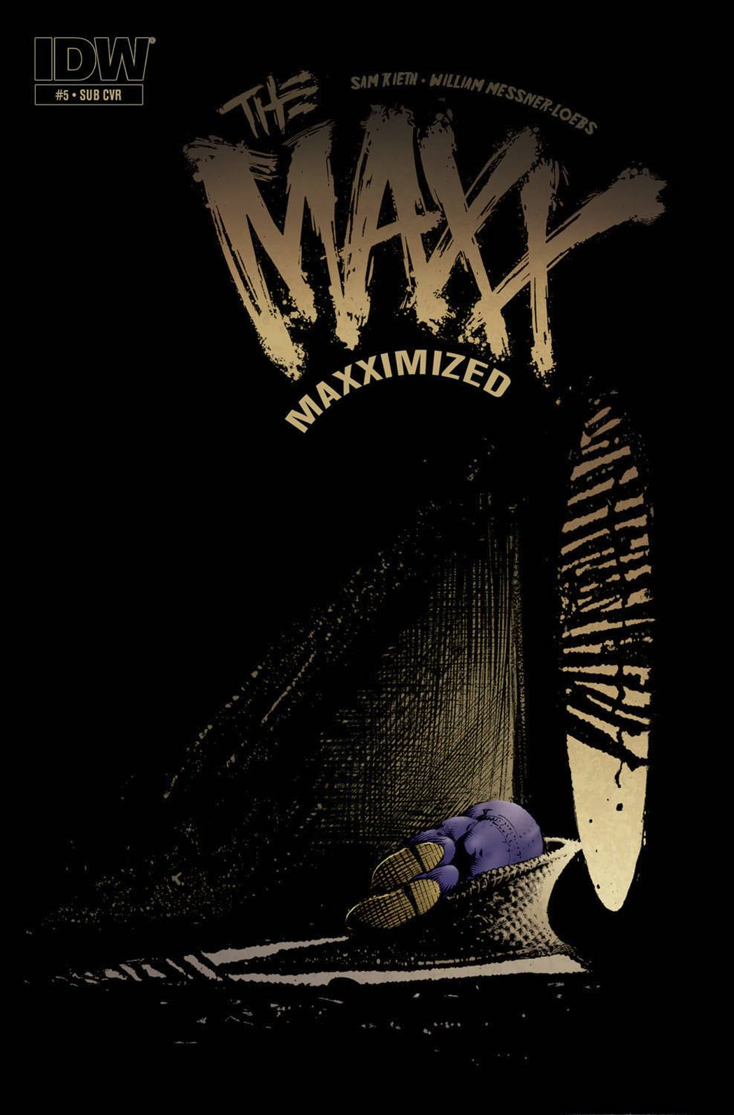 Maxx Maxximized # 5 - Subscription Variant Cover (IDW Comics 2014)