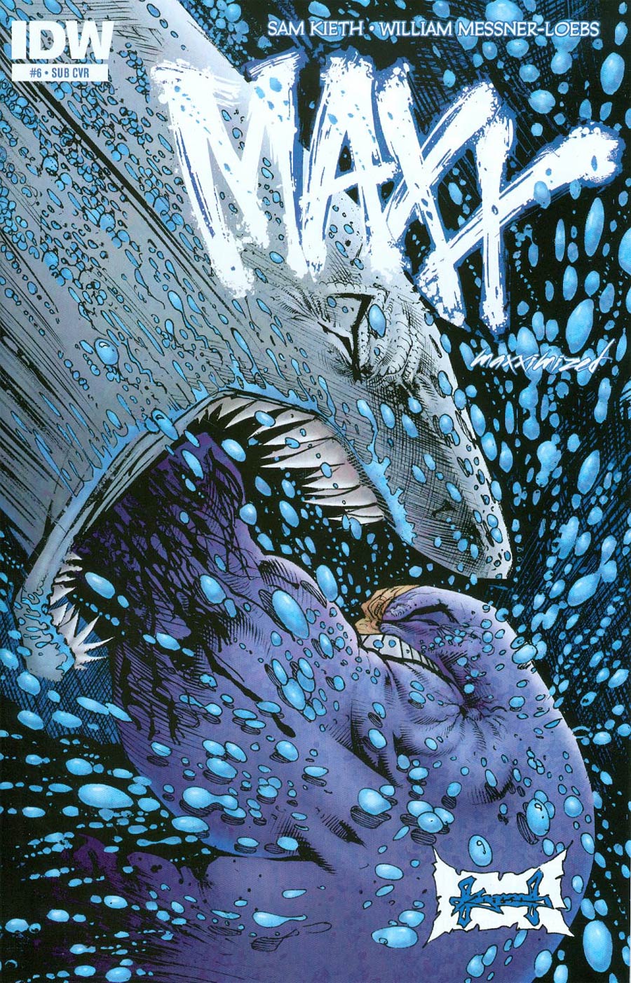 Maxx Maxximized # 6 - Subscription Variant Cover (IDW Comics 2014)
