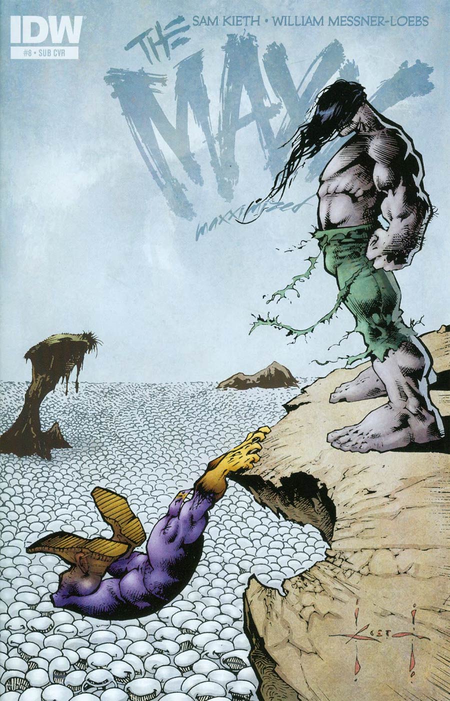 Maxx Maxximized # 8 - Subscription Variant Cover (IDW Comics 2014)
