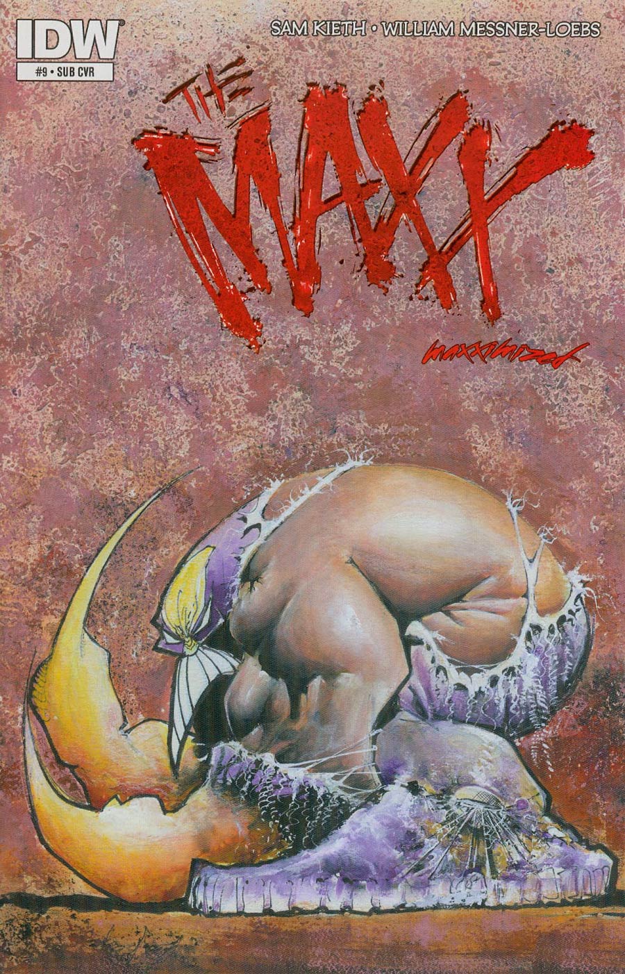 Maxx Maxximized # 9 - Subscription Variant Cover (IDW Comics 2014)