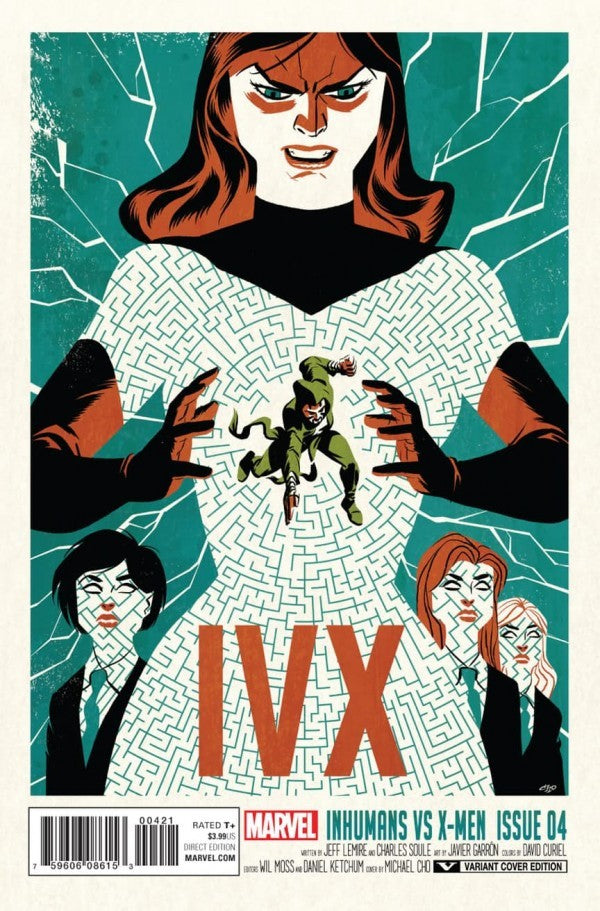 Inhumans VS X-Men # 4 of 6 (Marvel Comics 2016) Michael Cho Variant