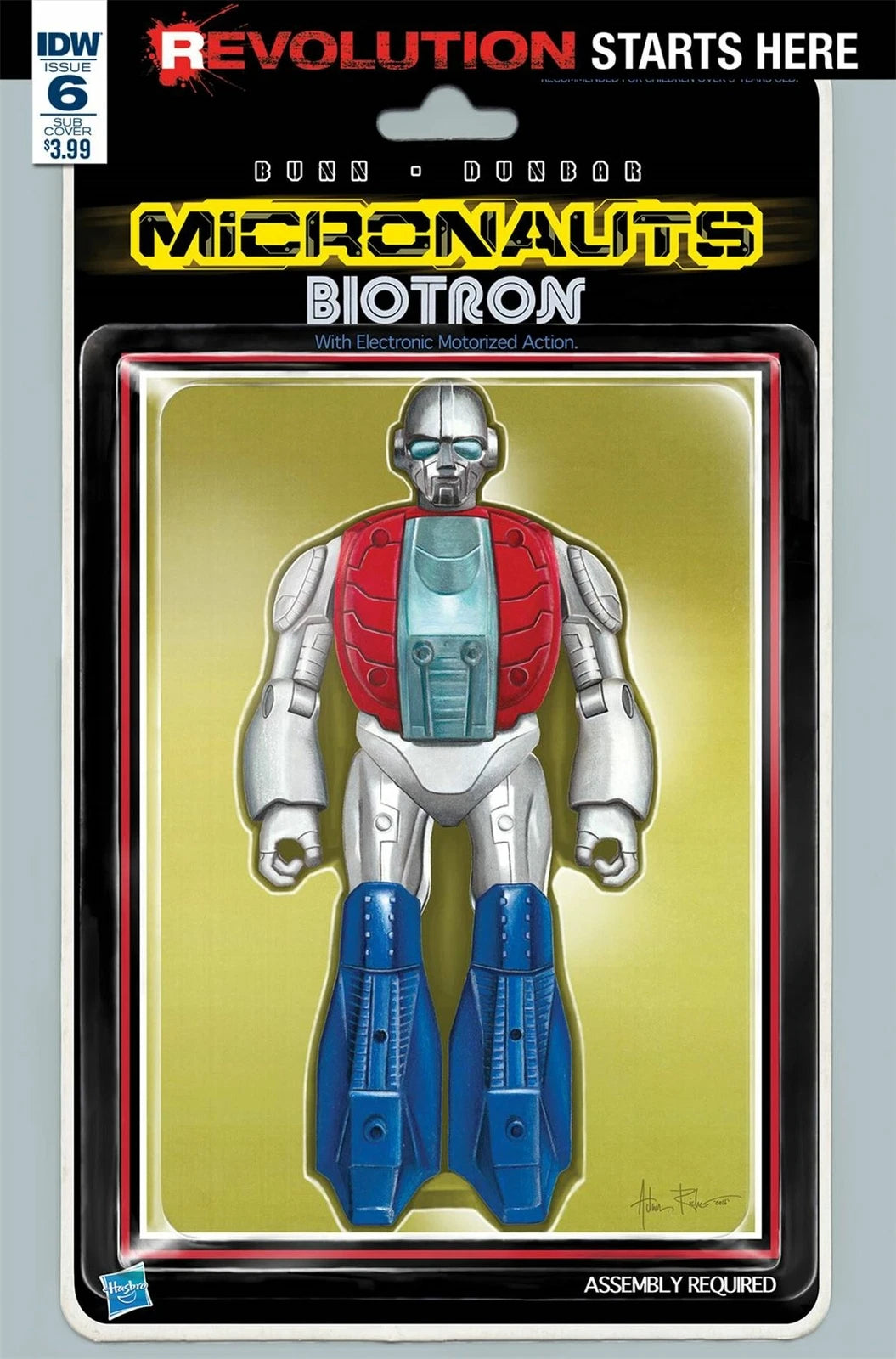 Micronauts # 6 - Subscription Variant Cover C (IDW Comics 2016)