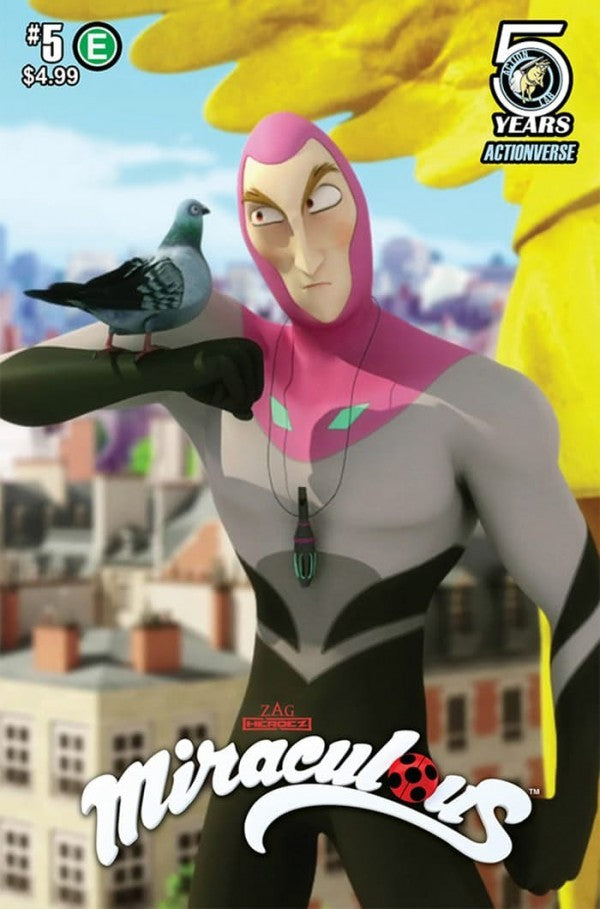 Miraculous # 5 (Action Lab Comics 2016) Variant Cover B