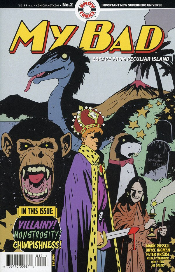 My Bad: Escape from Peculiar Island # 2 (Ahoy Comics 2024)