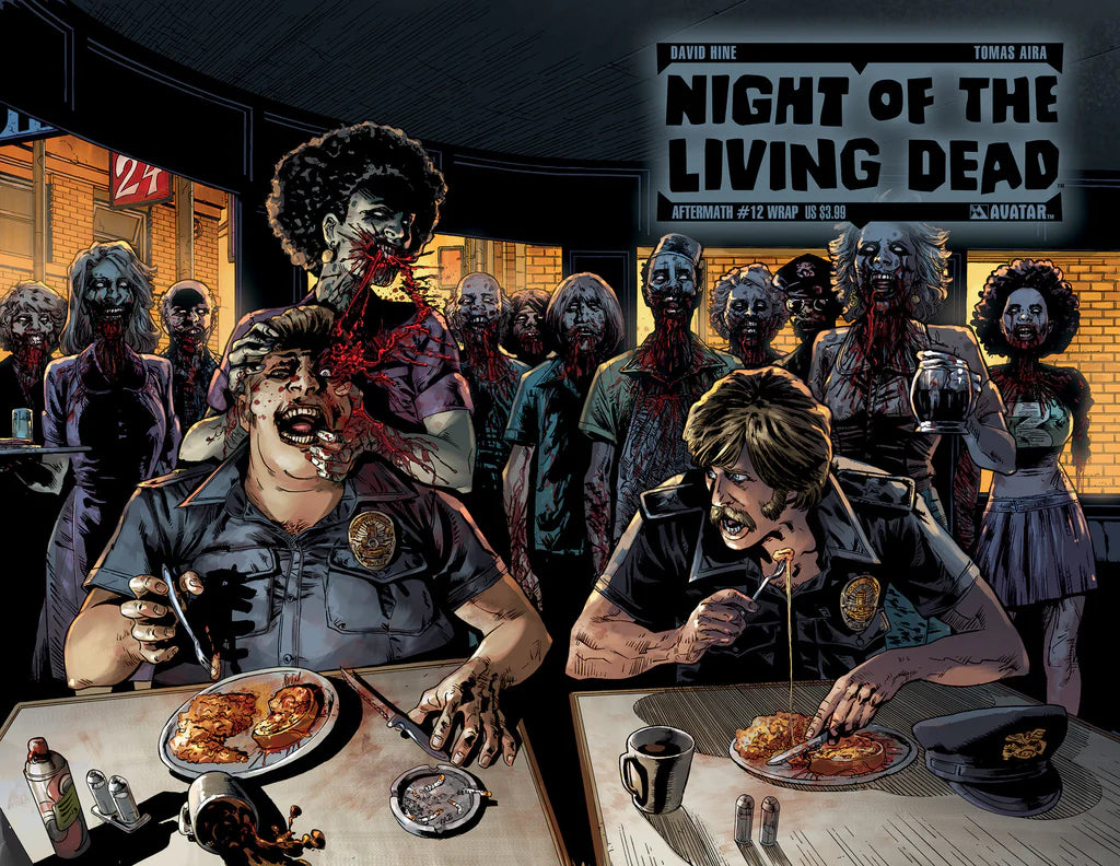 Night of the Living Dead: Aftermath # 12 (Avatar Comics 2014) Wrap Variant