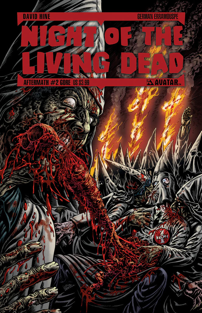 Night of the Living Dead: Aftermath # 2 (Avatar Comics 2012) Gore Variant