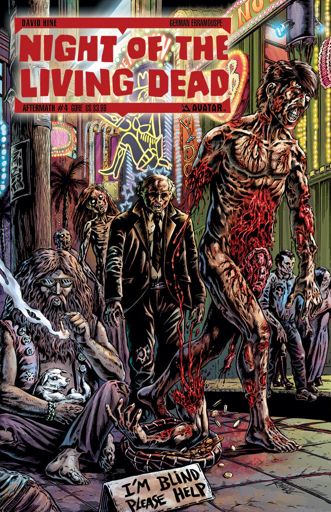 Night of the Living Dead: Aftermath # 4 (Avatar Comics 2014) Gore Variant