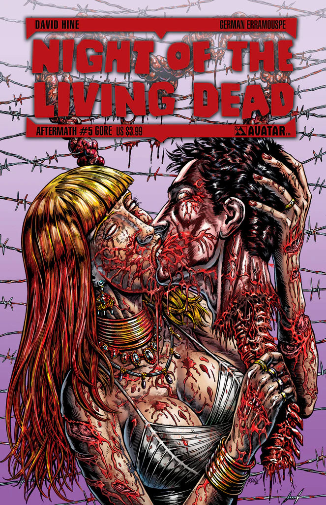Night of the Living Dead: Aftermath # 5 (Avatar Comics 2014) Gore Variant