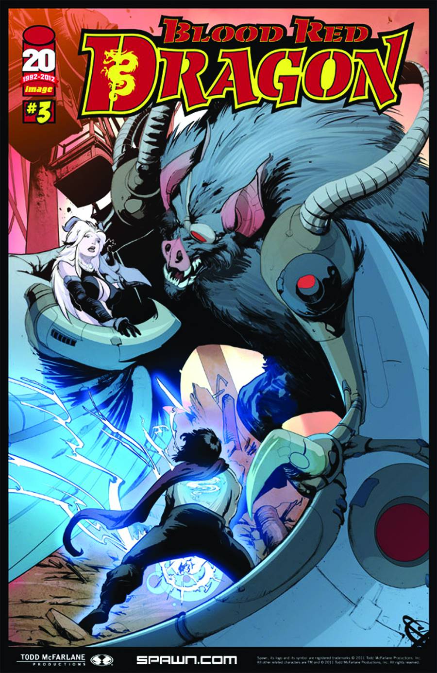 Blood Red Dragon # 3 (Image Comics 2011)