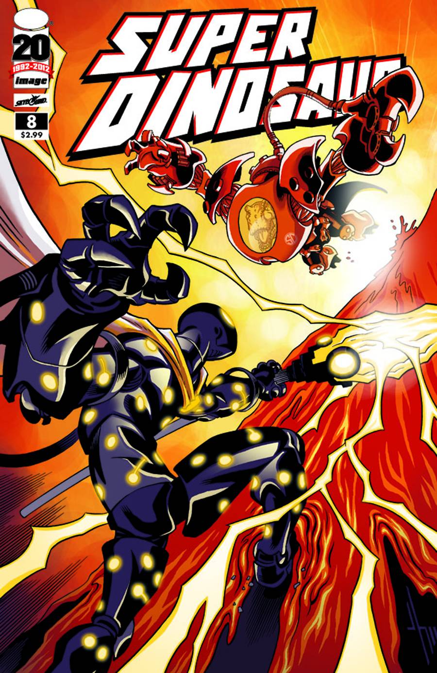 Super Dinosaur #  8 (Image Comics 2011)