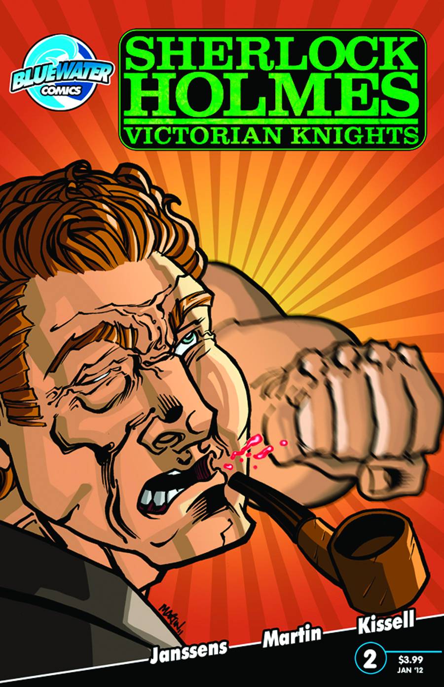 Sherlock Holmes: Victorian Knights # 2 (Bluewater Comics 2011)