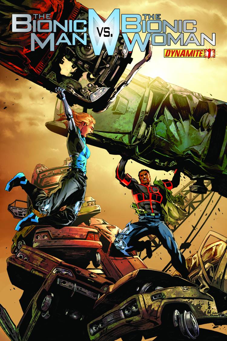 Bionic Man vs. Bionic Woman #  1 (Dynamite Comics 2012)