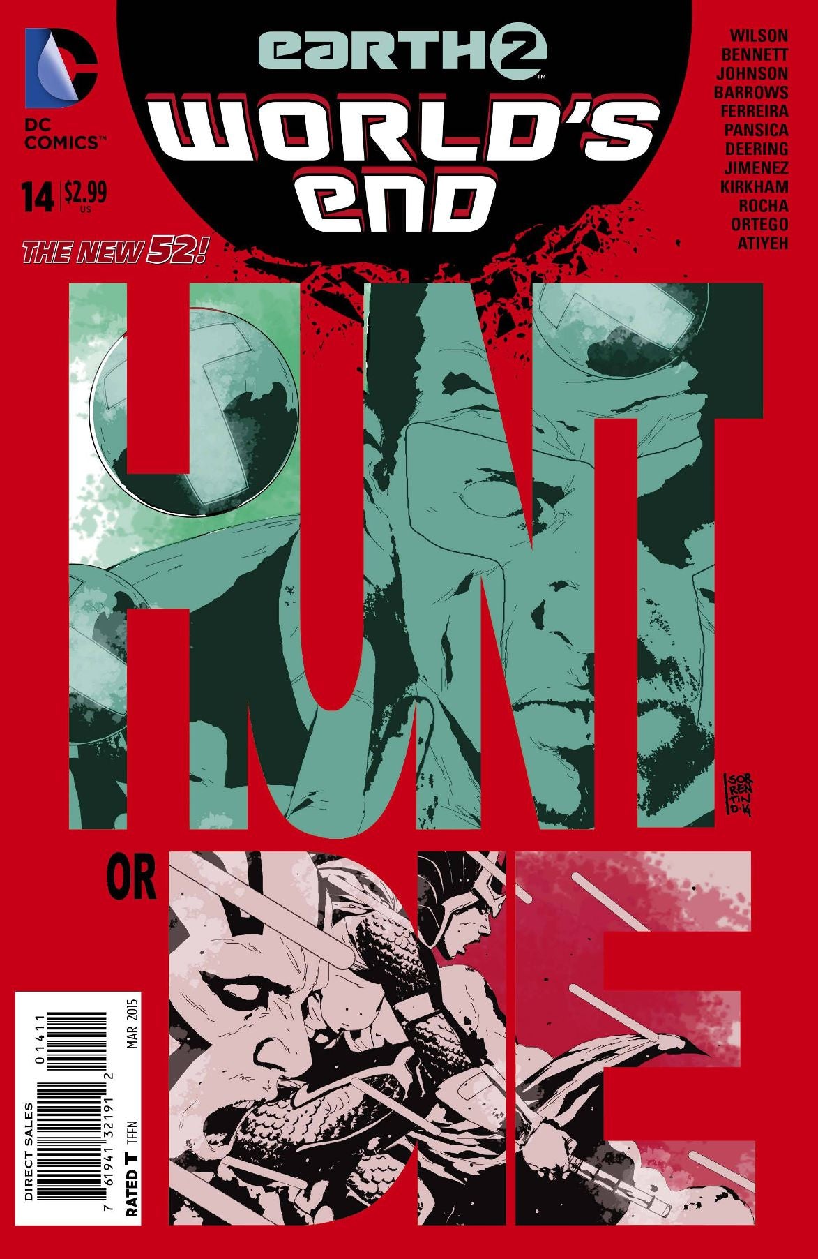 Earth 2: Worlds End # 14 (DC Comics 2014)