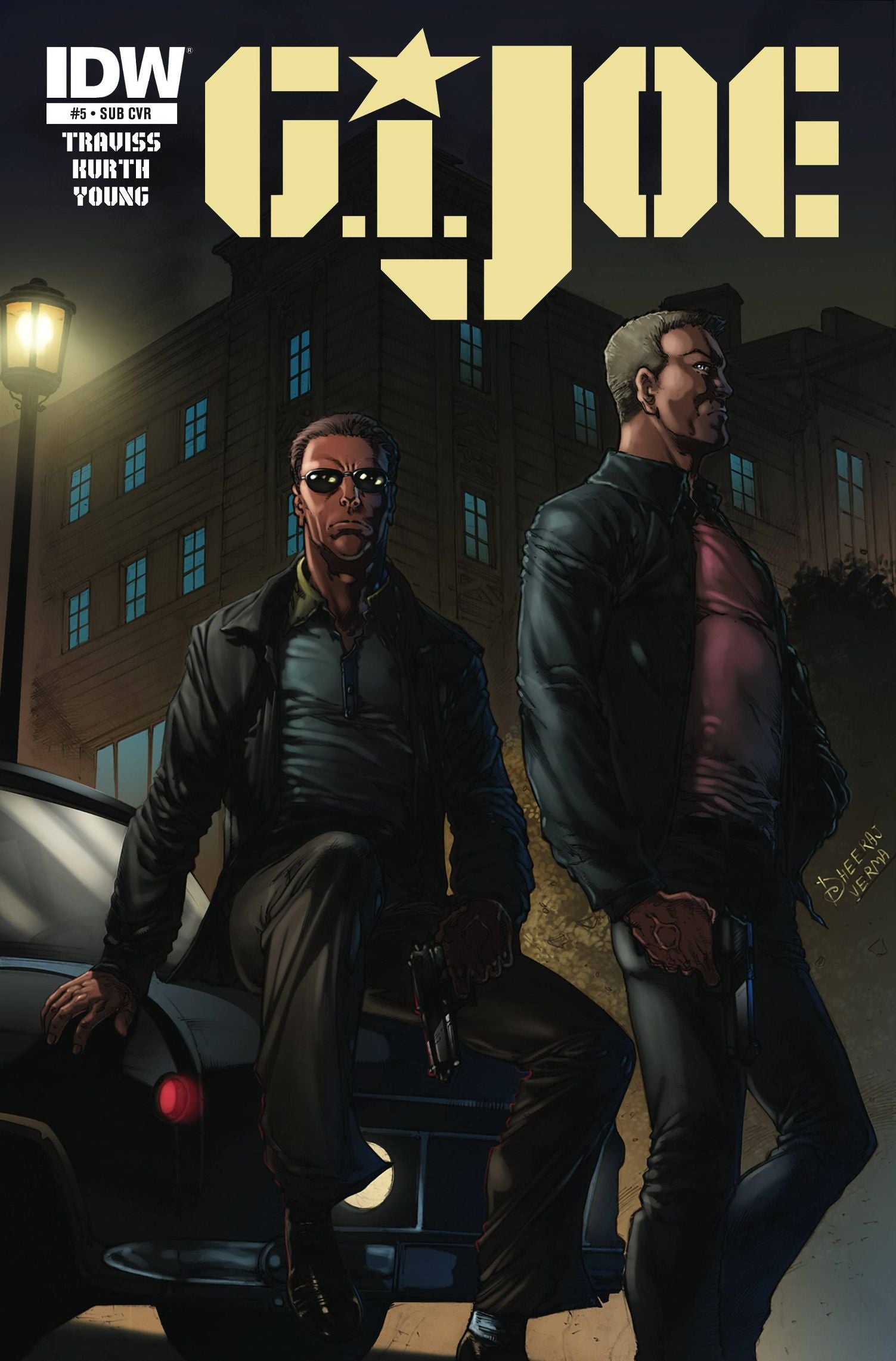 G.I. Joe, Volume 4 # 5 - Subscription Cover Variant (IDW Comics 2014)