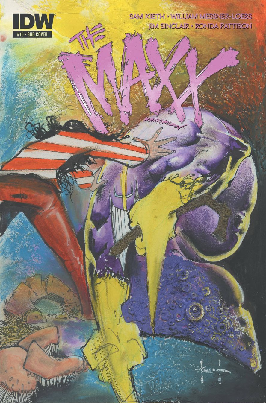 Maxx Maxximized # 15 - Subscription Variant Cover (IDW Comics 2014)