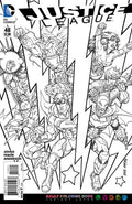 Justice League (2015) # 48 (DC Comics 2015) Coloring Book Variant Cover