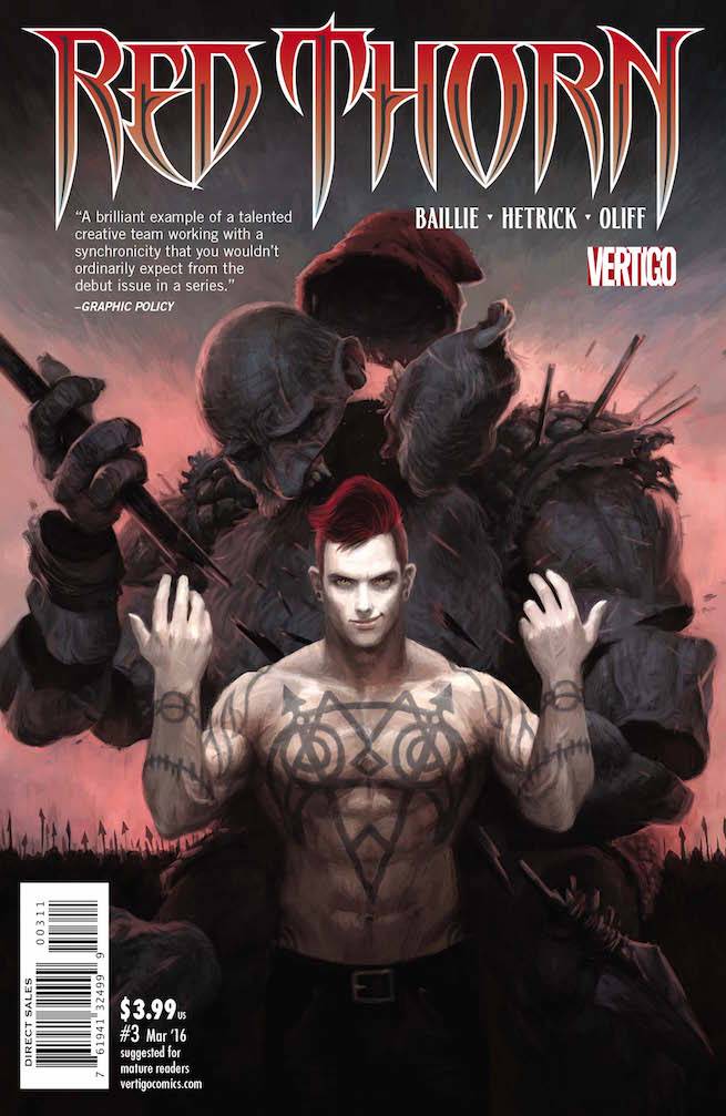 Red Thorn #  3 (Vertigo Comics 2016)