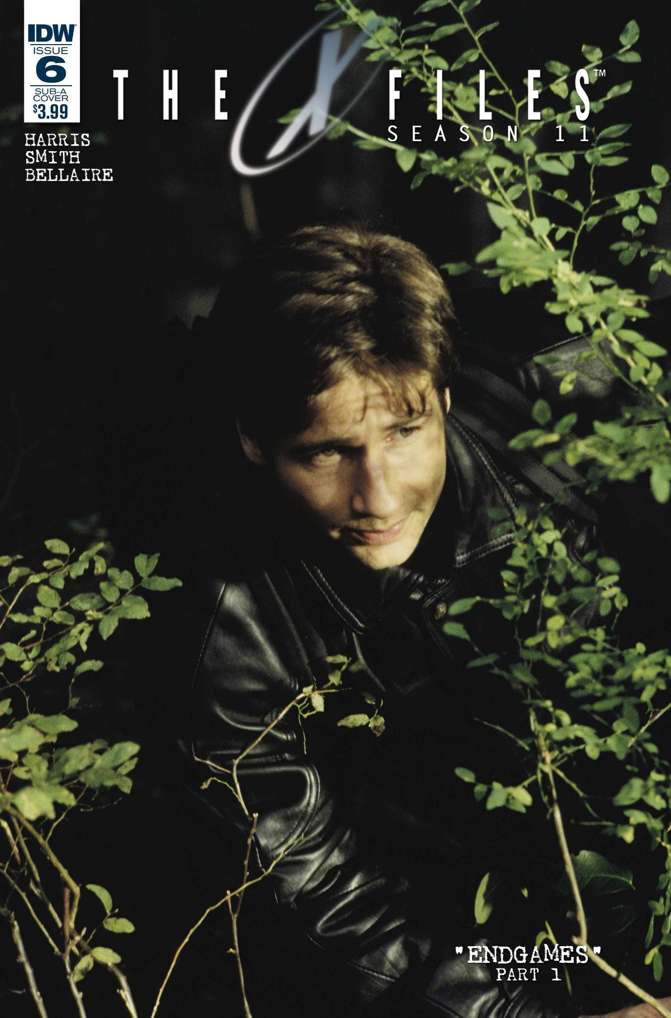 X-Files Season 11: Endgames Part 1 # 6 (IDW Comics 2015) Subscription Variant Cover