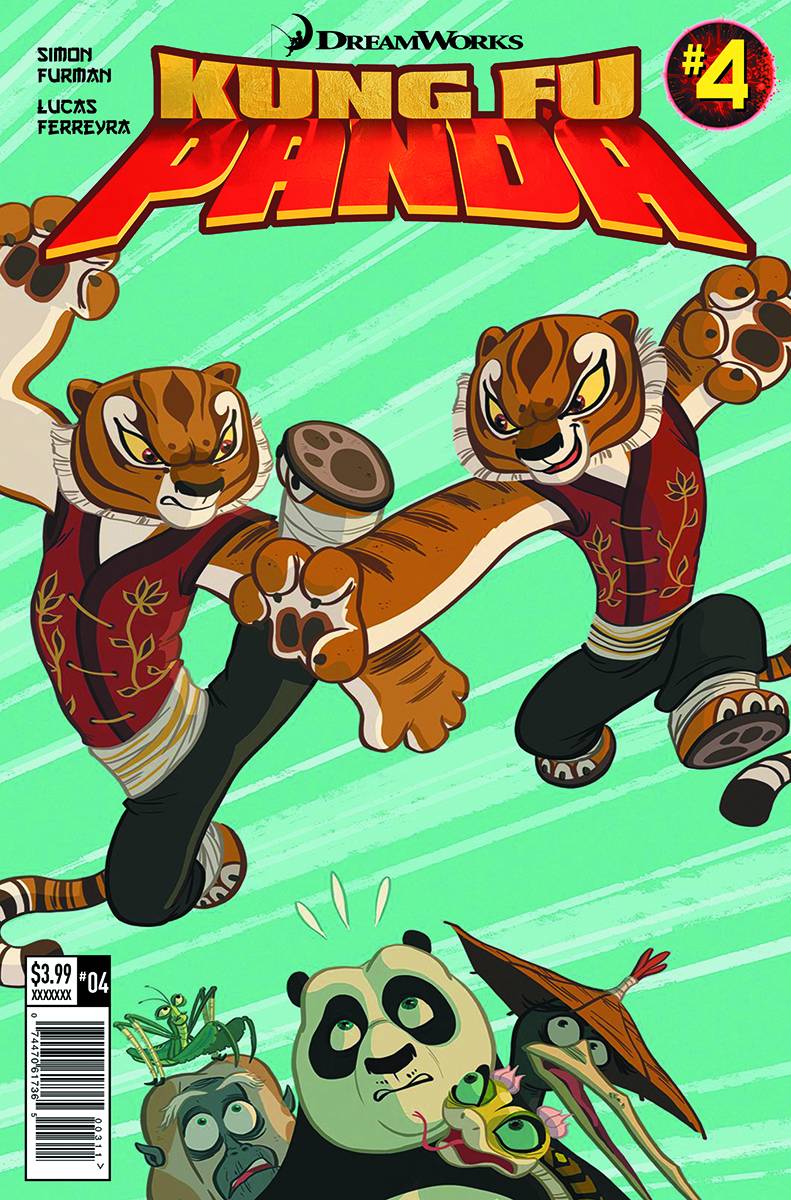 Kung Fu Panda # 4 (Titan Comics 2015)