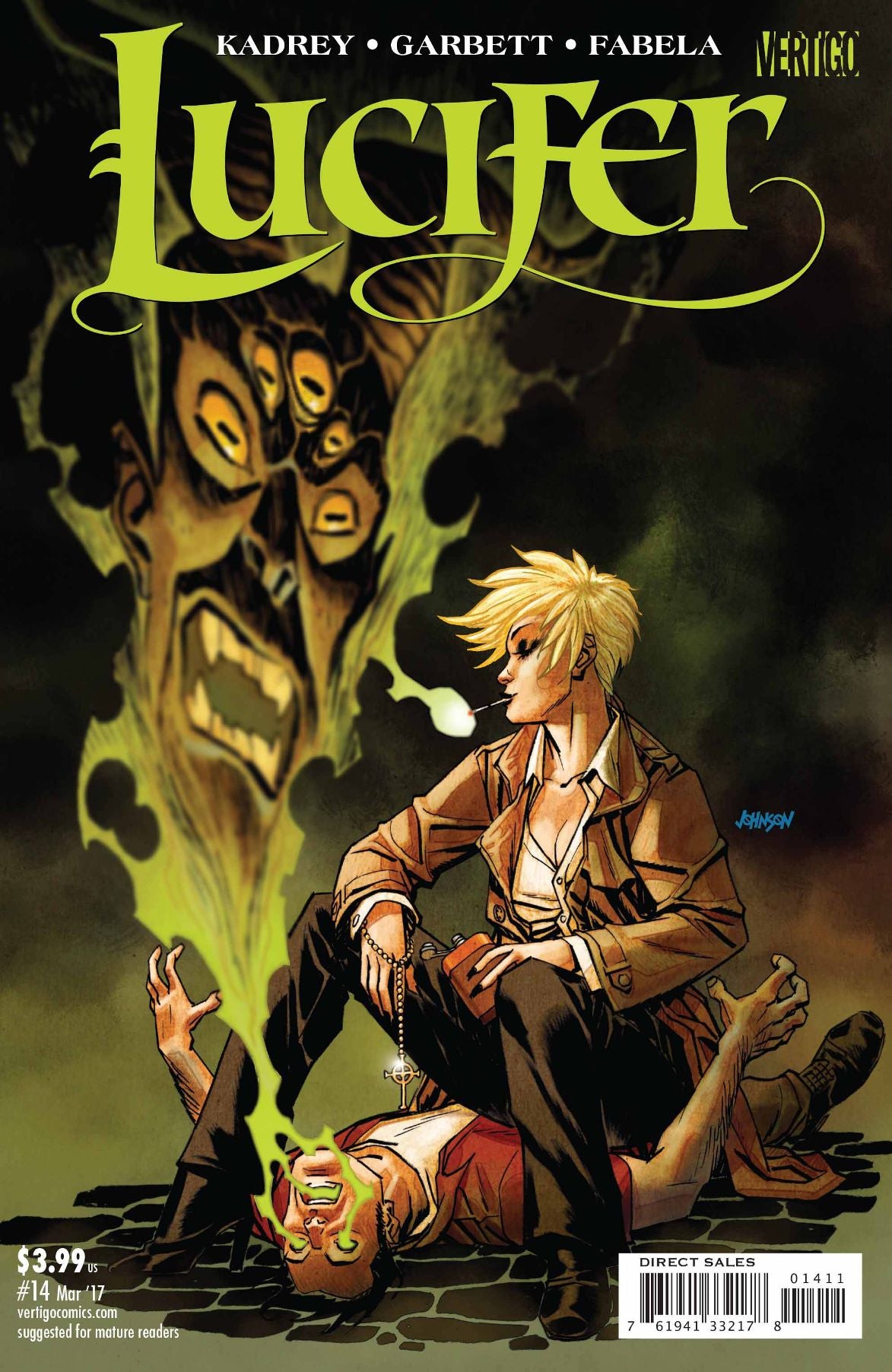 Lucifer # 14 (Vertigo Comics 2017)