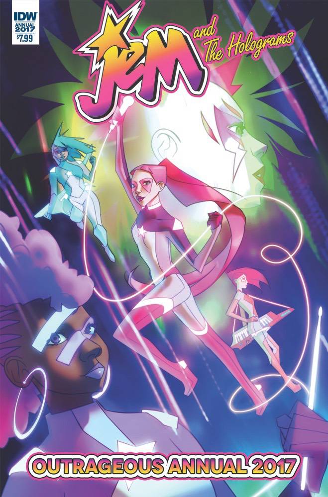 Jem and The Holograms Outrageous Annual 2017 (IDW Publishing 2017)