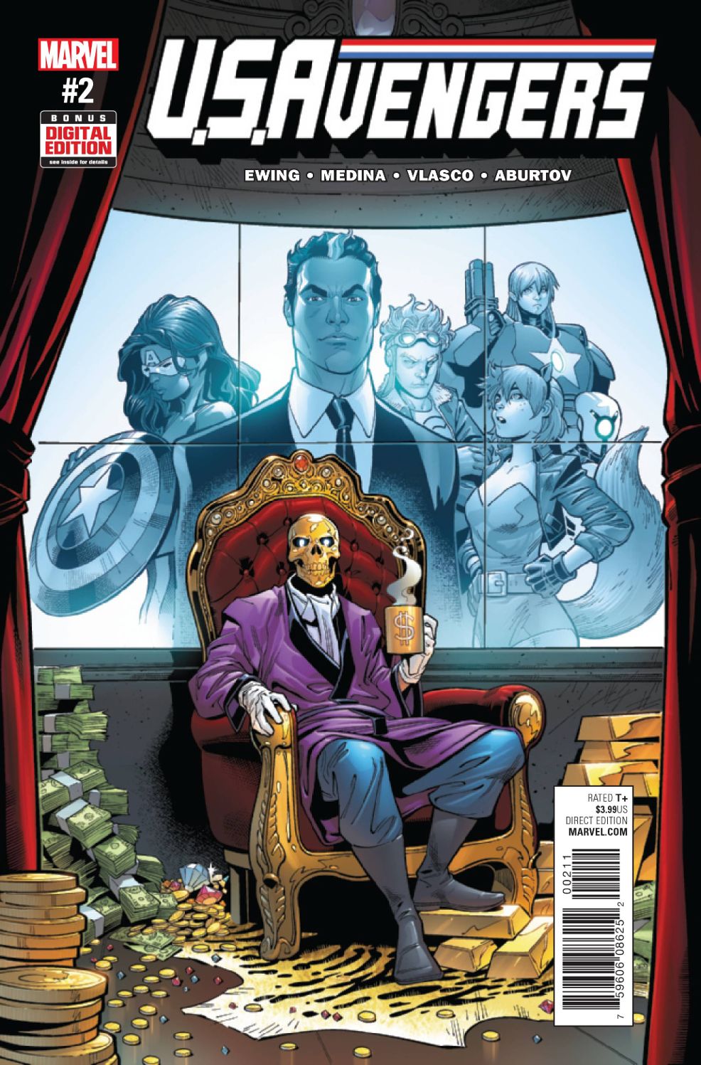 US Avengers #  2 (Marvel Comics 2017)