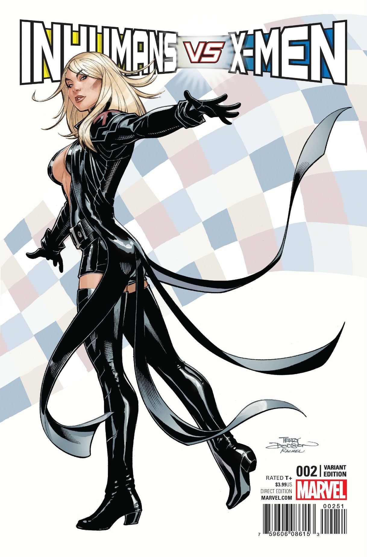 Inhumans VS X-Men # 2 of 6 (Marvel Comics 2016) Terry Dodson Variant
