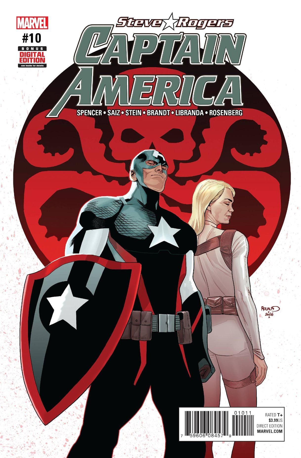 Captain America: Steve Rogers # 10 (Marvel Comics 2016)