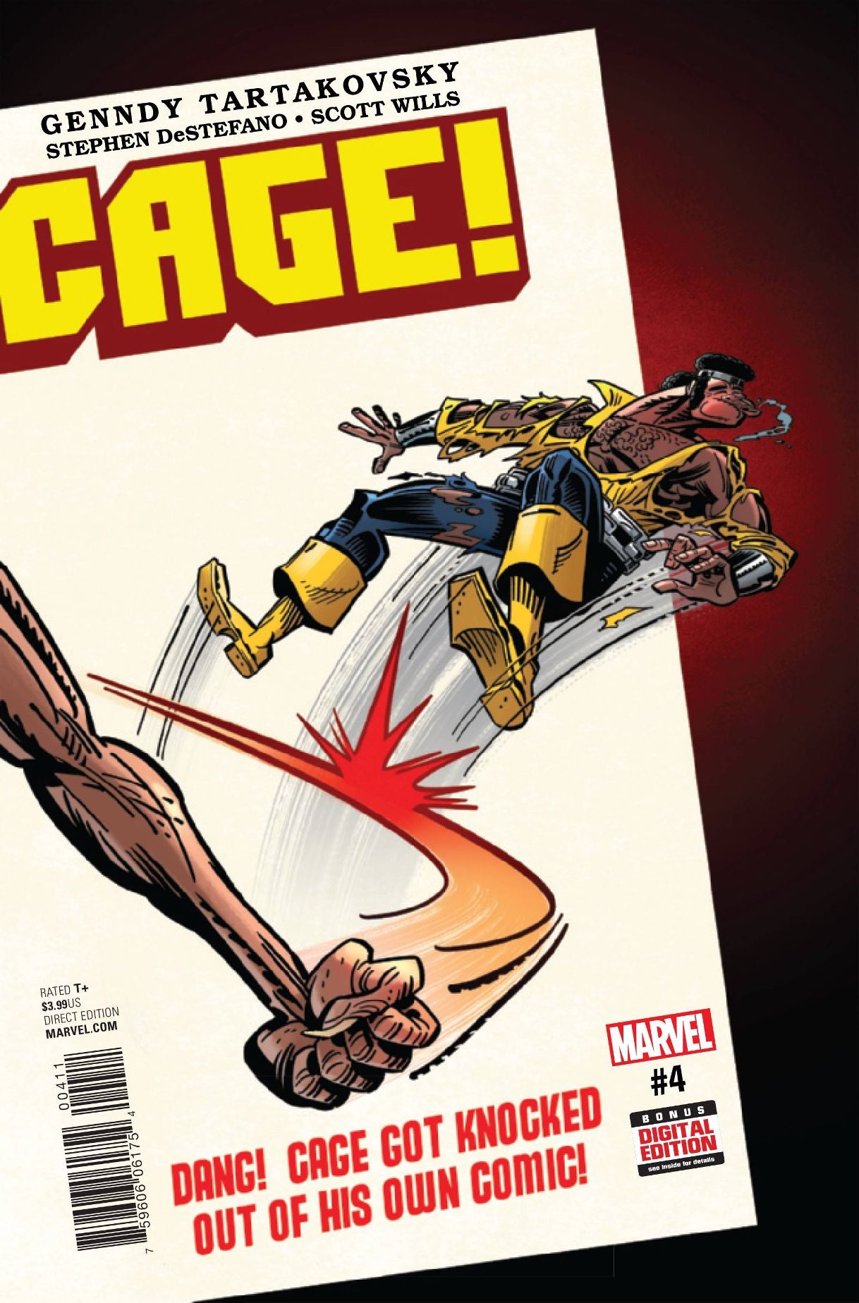 Cage #  4 of 4 (Marvel Comics 2017)