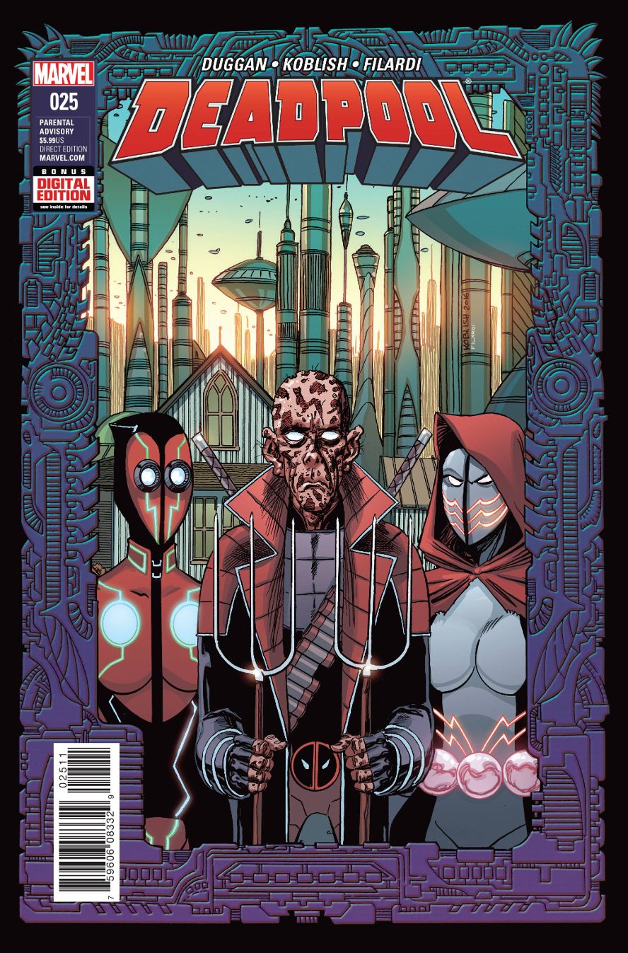 Deadpool, volume 5 # 25 (Marvel Comics 2017)
