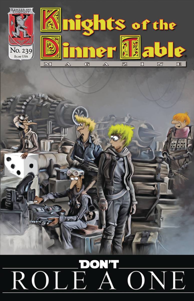 Knights of the Dinner Table # 239 (Kenzer and Company 2017)