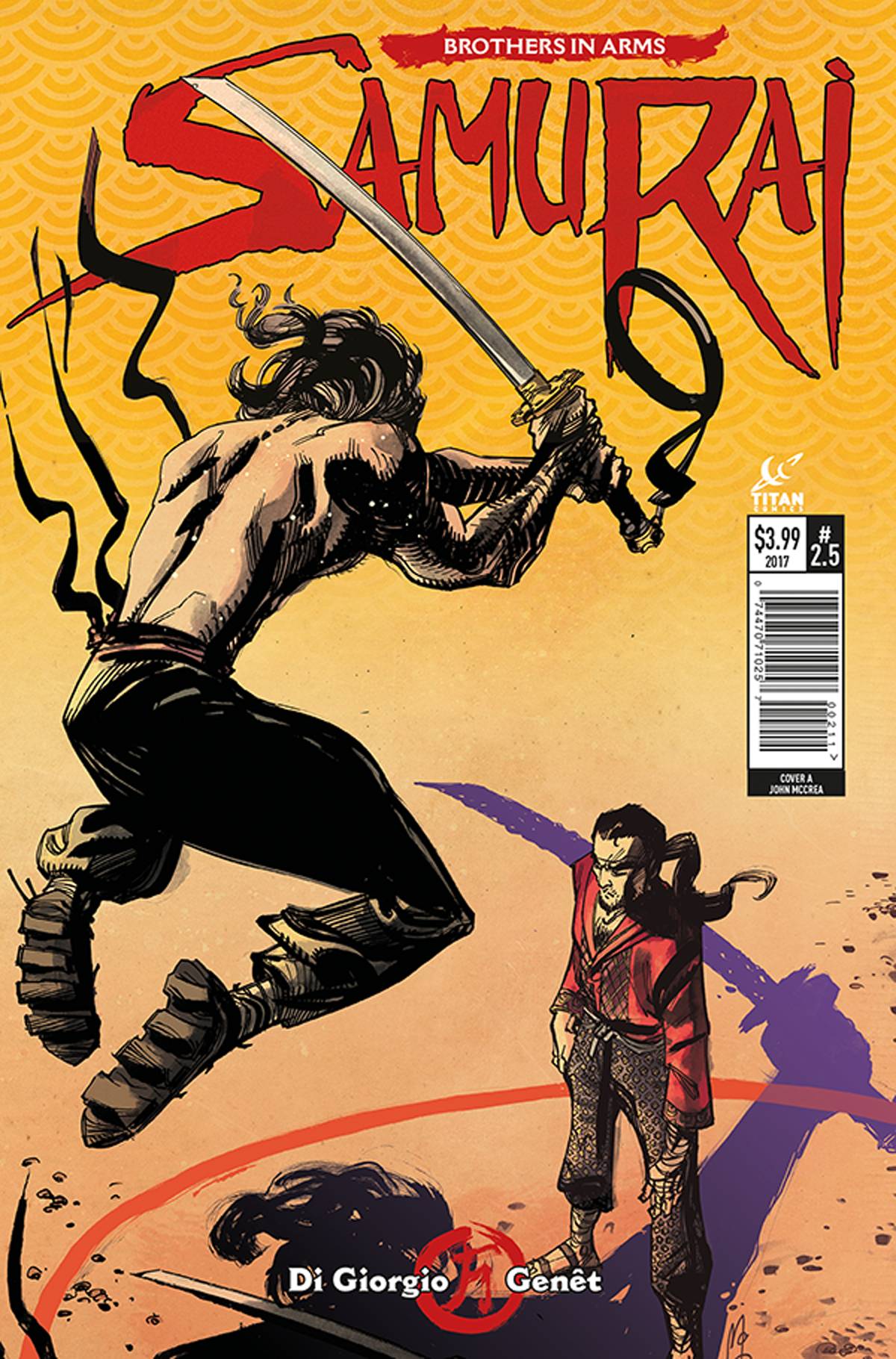 Samurai: Brothers In Arms #  5 (Titan Comics 2016)