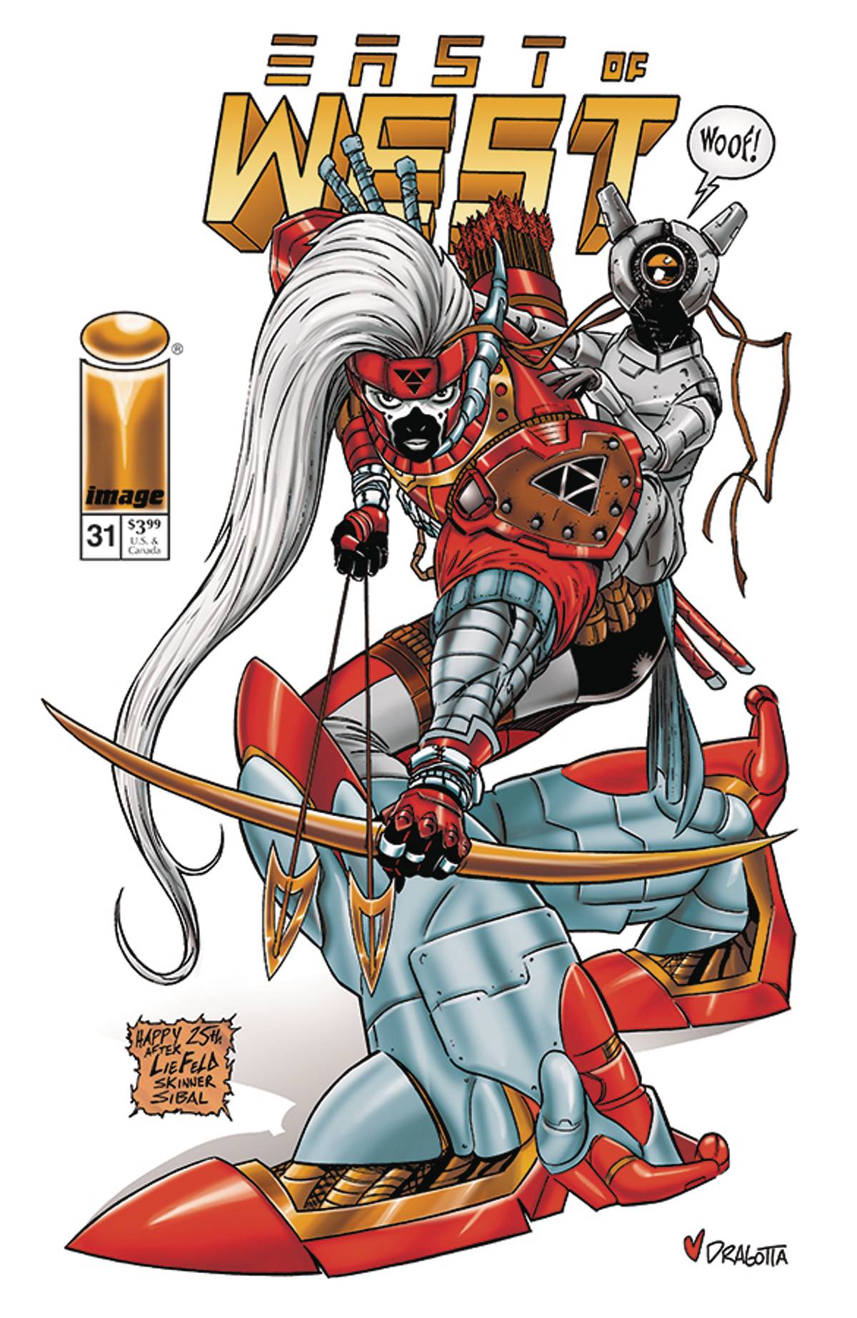 East of West # 31 (Image Comics 2017) Image Tribute Variant