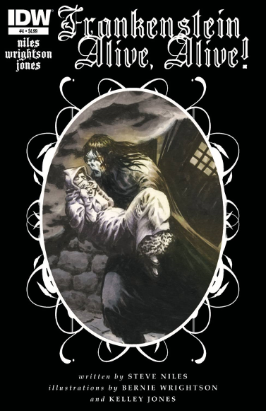 Frankenstein Alive, Alive # 4 (IDW Comics 2017)