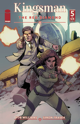 Kingsman, The Red Diamond # 5 of 6 (Image Comics 2017)