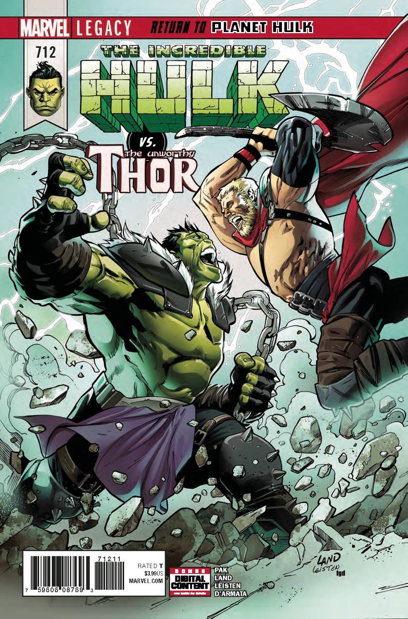 Incredible Hulk # 712 (Marvel Comics 2017)