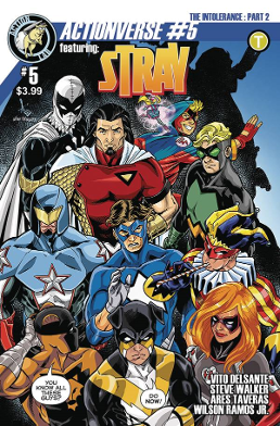 Actionverse # 5 Featuring Stray (Action Lab Comics 2017)