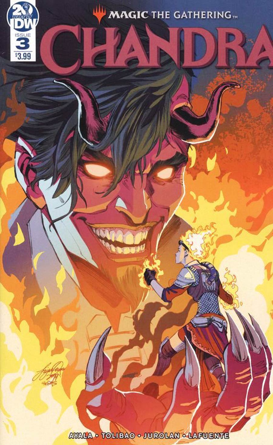 Magic The Gathering: Chandra #  3 (IDW Publishing 2019)