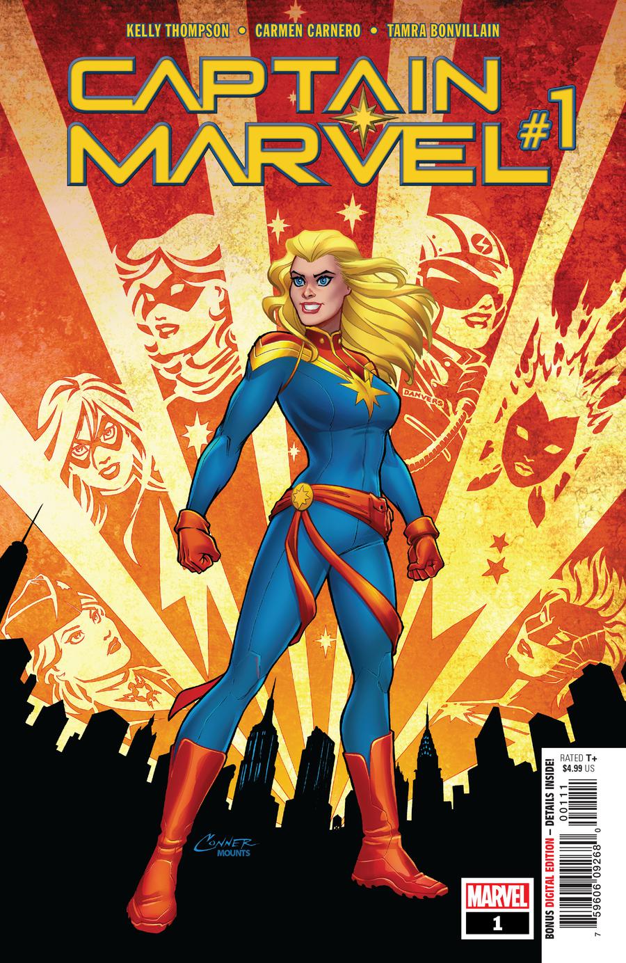 Captain Marvel volume 9 #  1 (Marvel Comics 2019)