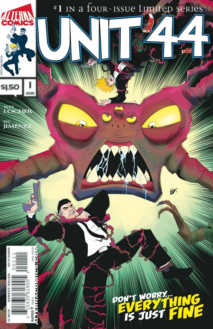 Unit 44 #  1 of 4 (Alterna Comics 2019)