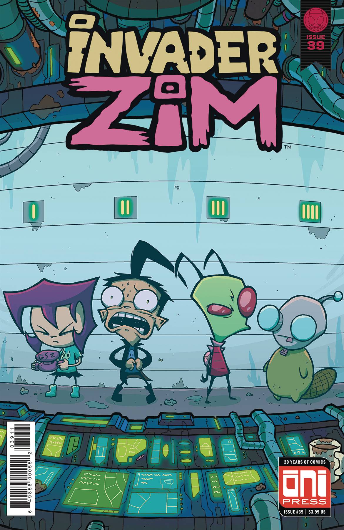 Invader Zim # 39 (Oni Presss 2019)