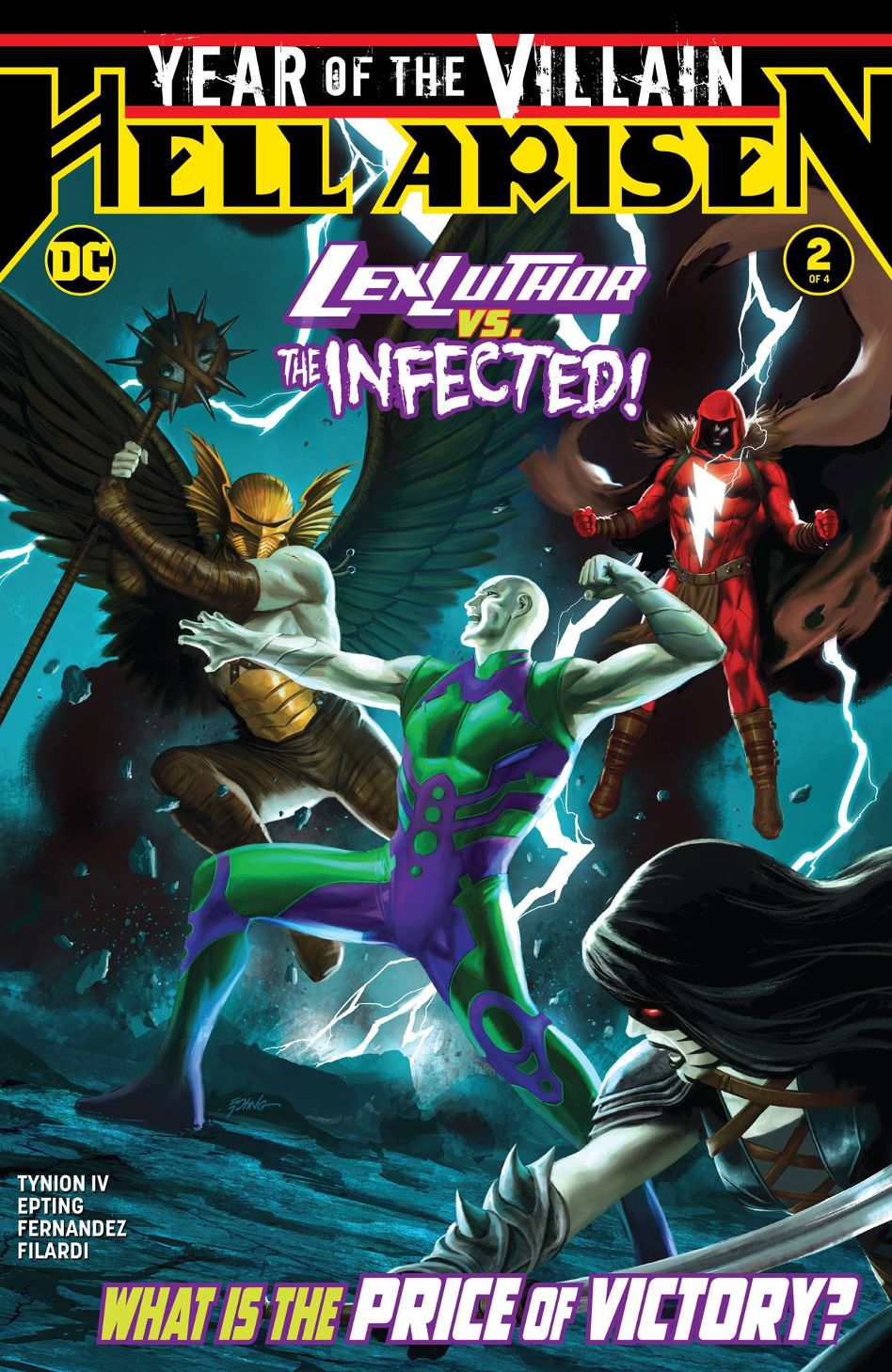Year of The Villain Hell Arisen # 2 (DC Comics 2019)